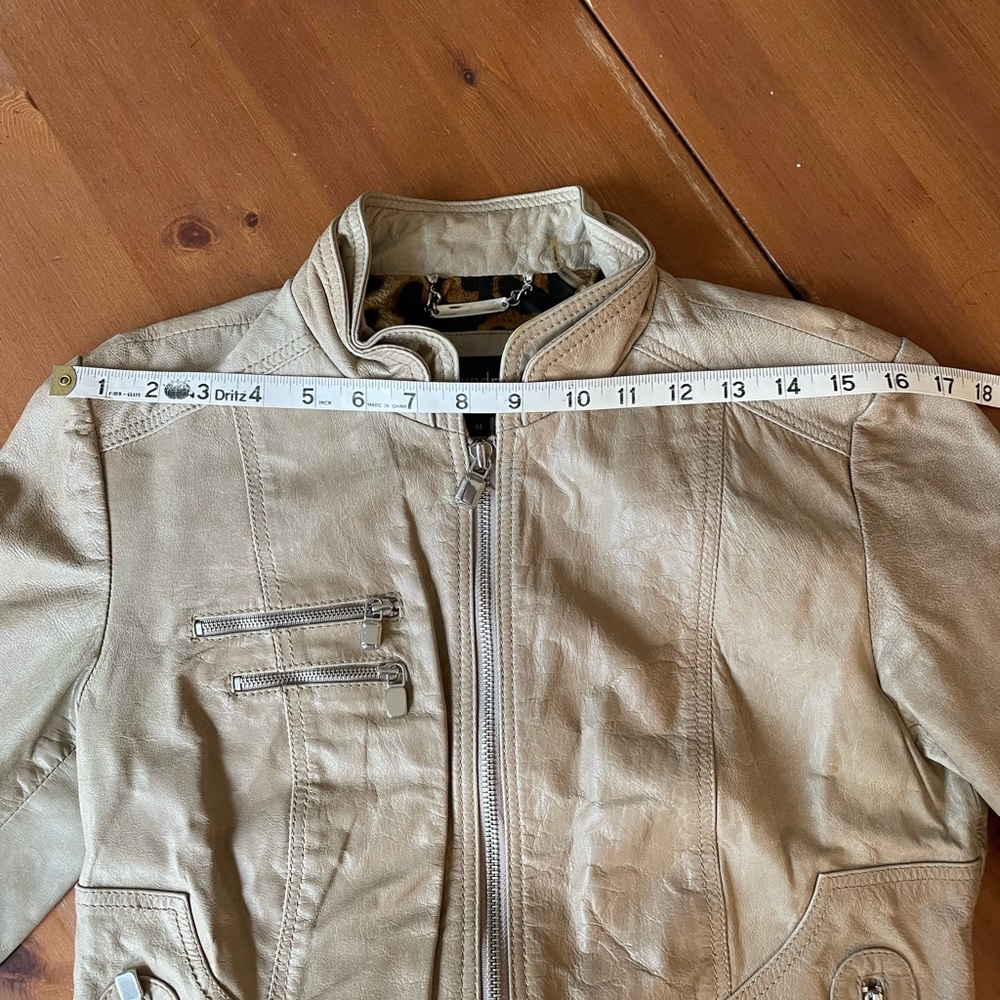 Laundry by Shelli Segal Leather Jacket - Picture 8 of 11